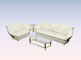 常用的沙發(fā)3d模型家具效果圖 153