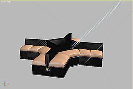 常用的沙發(fā)3d模型沙發(fā)圖片 545