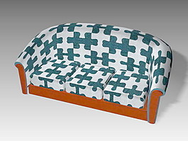 常用的沙发3d模型沙发效果图 624