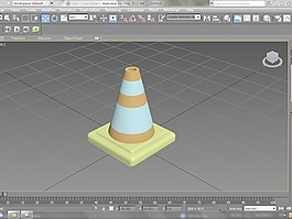 兩種色調的街道錐（MB2或mb2x）