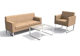 常用的沙發(fā)3d模型家具3d模型 1028