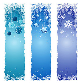 圣誕雪花裝飾矢量