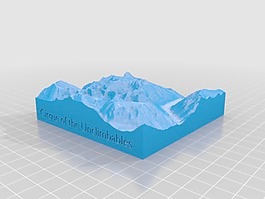 的unclimbables圓環10km收藏山