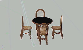 餐桌3d模型家具圖片 32