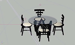 餐桌3d模型桌子圖片 49