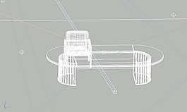 餐桌3d模型桌子效果圖 75