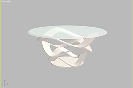 玻璃茶幾3d模型茶幾3d模型 61