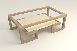 國外精品茶幾3d模型茶幾3d模型 11