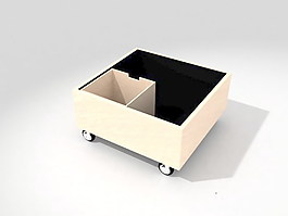 國外精品茶幾3d模型家具圖片 31