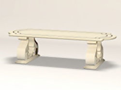 常見(jiàn)的茶幾3d模型家具圖片 5