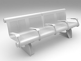 公共座椅3d模型家具圖片 53