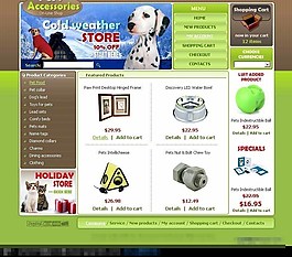 寵物用品公司網(wǎng)站設(shè)計(jì)模板