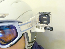 滑雪护目镜GoPro持有人