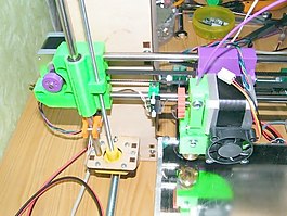 x-idler x-motor為Prusa I3 50毫米