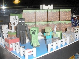 Minecraft骷髏玩具
