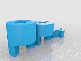 蜘蛛在openjscad联轴器参数
