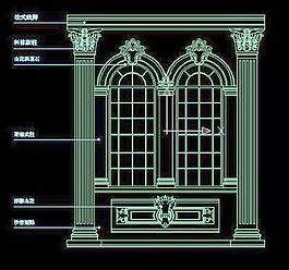 國外門窗3d模型家具圖片素材 10