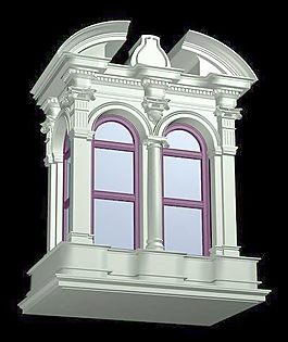 國外門窗3d模型家具圖片素材 59