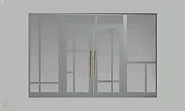 3d门模型家具模型 208