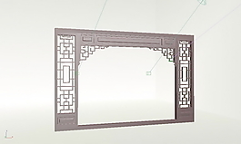 3d門模型家具模型 242