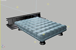 常見的床3d模型家具圖片 60
