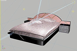 常见的床3d模型家具效果图 47