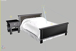 常見(jiàn)的床3d模型家具圖片素材 51