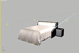 常見(jiàn)的床3d模型家具圖片素材 55
