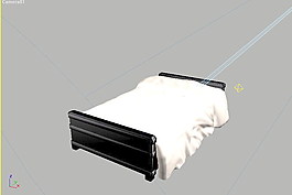 常見的床3d模型家具模型 63