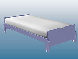 常見的床3d模型家具3d模型 125