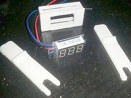 LED數(shù)字電壓表的支架