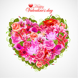 每天花05 valentine39s背景矢量