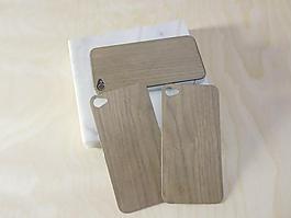 iPhone 4 / 4木材單板背面