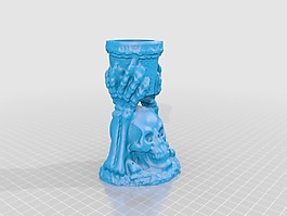 骨架燭臺(tái)