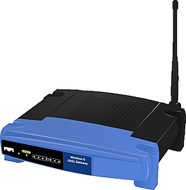 linksys_wag54g剪贴画