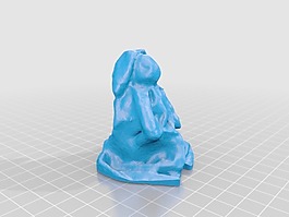 兔子玩具掃描