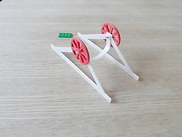 鋼筋混凝土模型飛機起落架簡單
