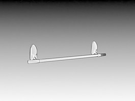 五金配件3d模型3D卫生间用品模型 4
