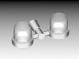 五金配件3d模型衛(wèi)生間用品模型 33
