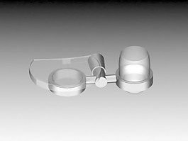 五金配件3d模型3D卫生间用品模型 40