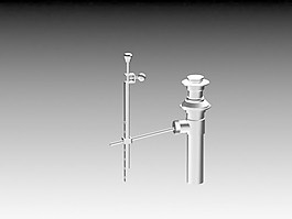 五金配件3d模型衛(wèi)生間用品模型 61