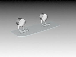 五金配件3d模型3D卫生间用品模型 50