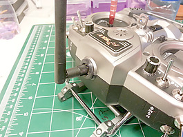 更新11四月2014 frsky Taranis”可拆卸天線適配器