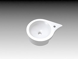 台盆3d模型卫生间用品设计图 71