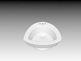 臺盆3d模型衛生間用品設計素材 73