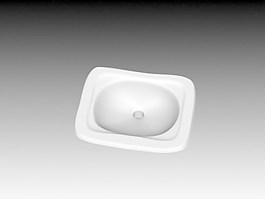 臺盆3d模型衛生間用品設計素材 81