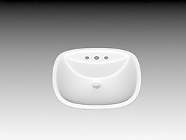臺盆3d模型衛(wèi)生間用品設(shè)計素材 83