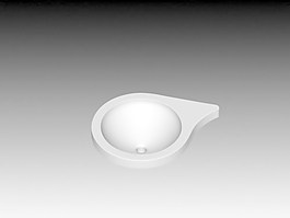 臺盆3d模型3D衛生間用品模型 78