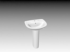 臺(tái)盆3d模型衛(wèi)生間用品設(shè)計(jì)素材 96