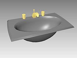 臺(tái)盆3d模型衛(wèi)生間用品設(shè)計(jì)素材 138